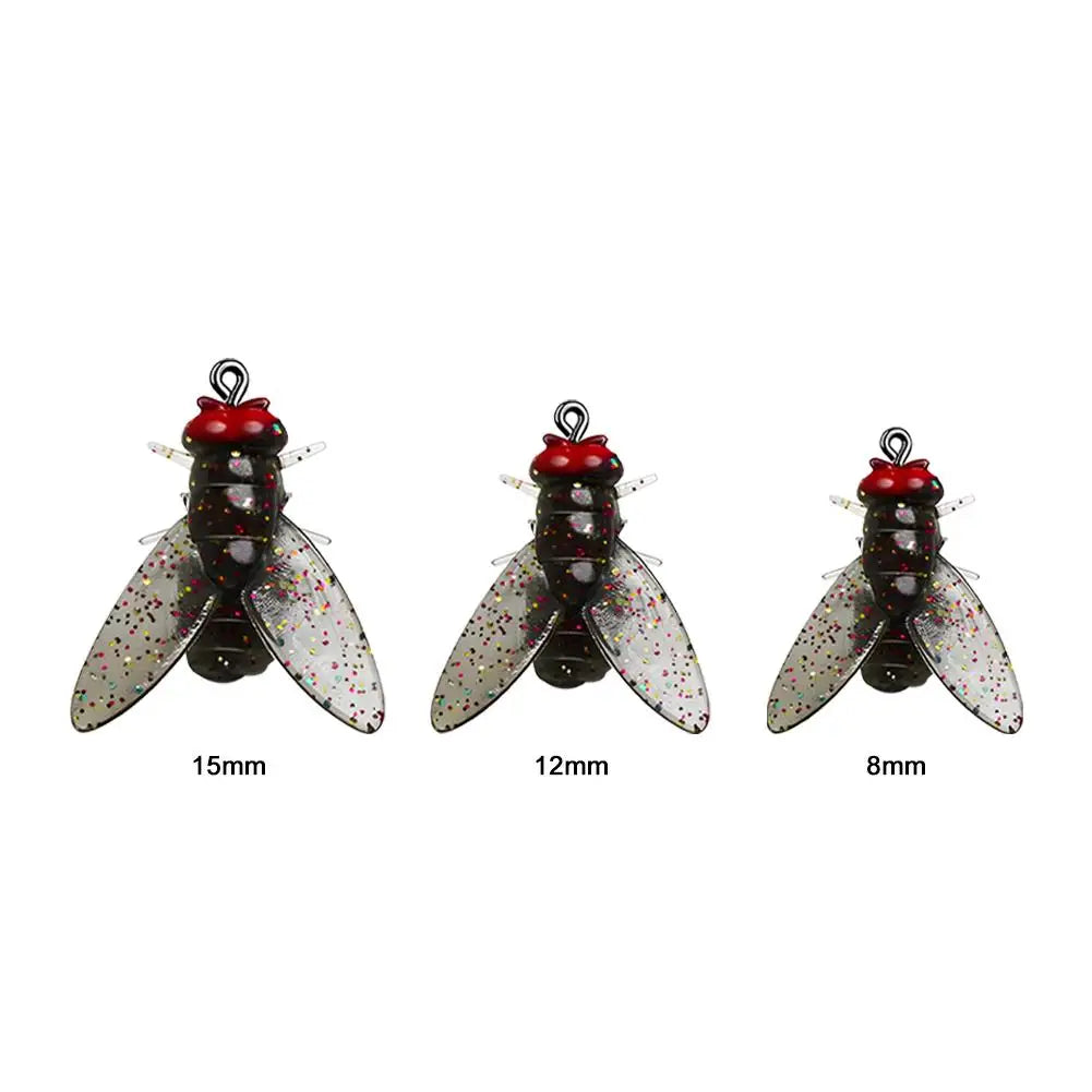 Fly Fishing Bait Hooks β 20PCS Soft Bionic Lures with Fish Attractant