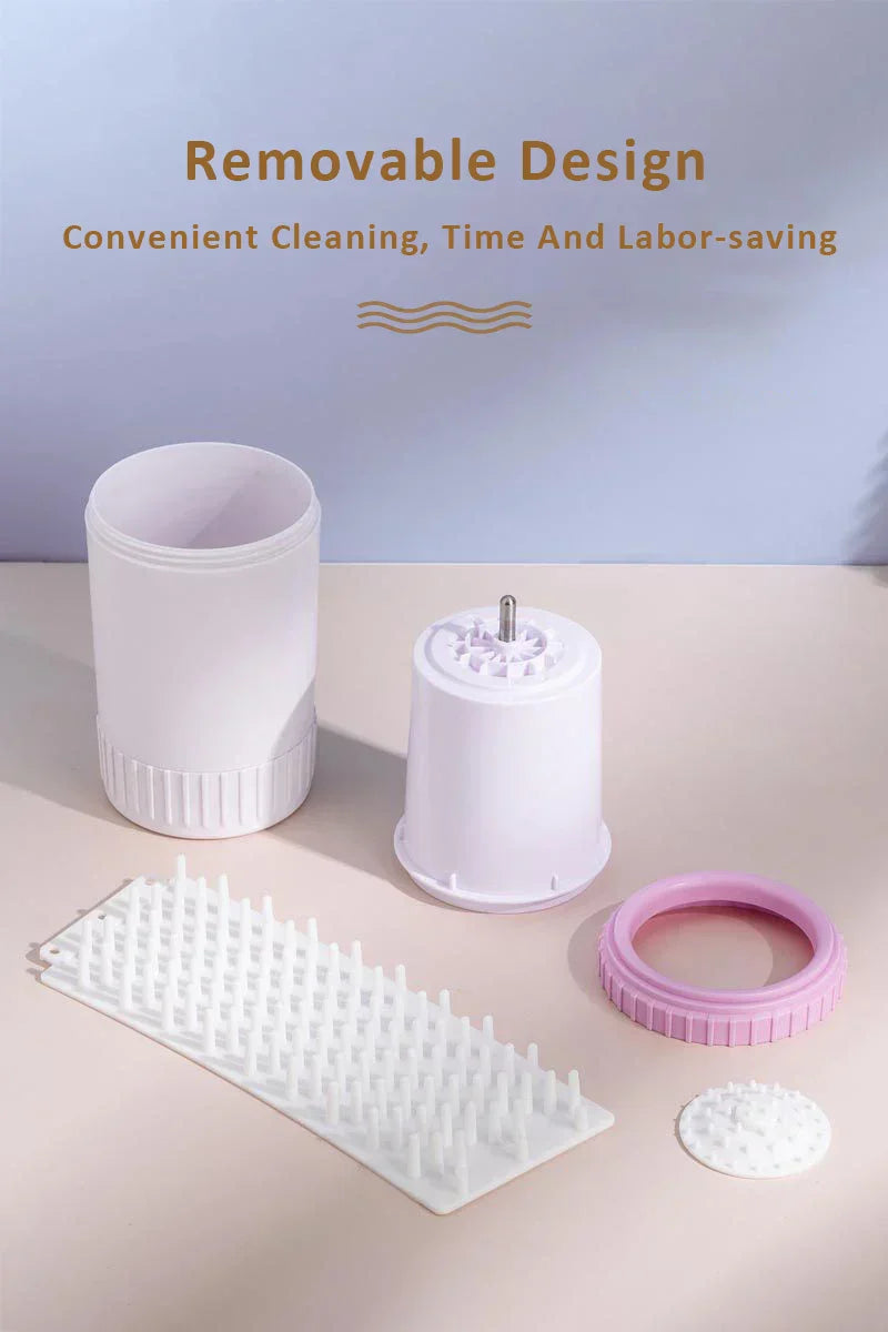 Dog Paw Washer โ Gentle Silicone Bristles for Mess-Free Cleaning