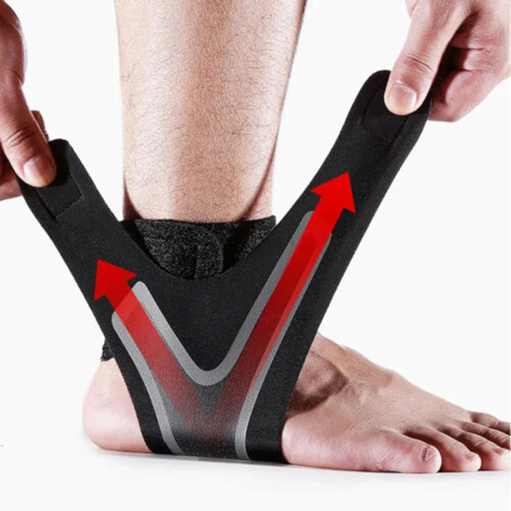 Elastic Ankle Support Strap β Adjustable Brace for Stability & Pain Relief