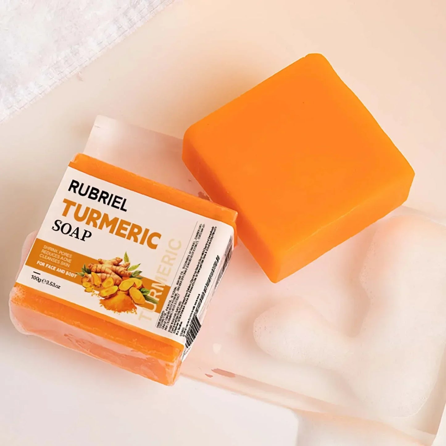 Turmeric Glow Soap β Fades Dark Spots & Evens Skin Tone