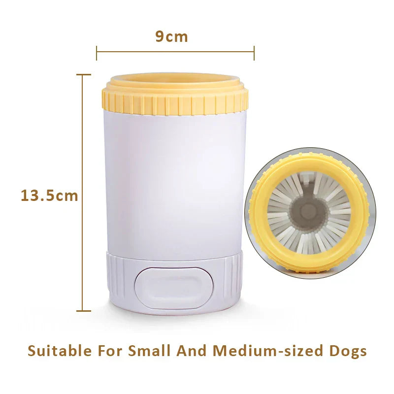 Dog Paw Washer โ Gentle Silicone Bristles for Mess-Free Cleaning