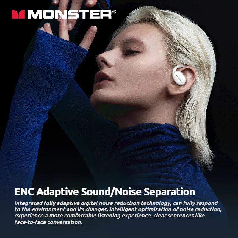 Wireless Open-Ear Sports Headphones β Bluetooth 5.4 + TF Card Support