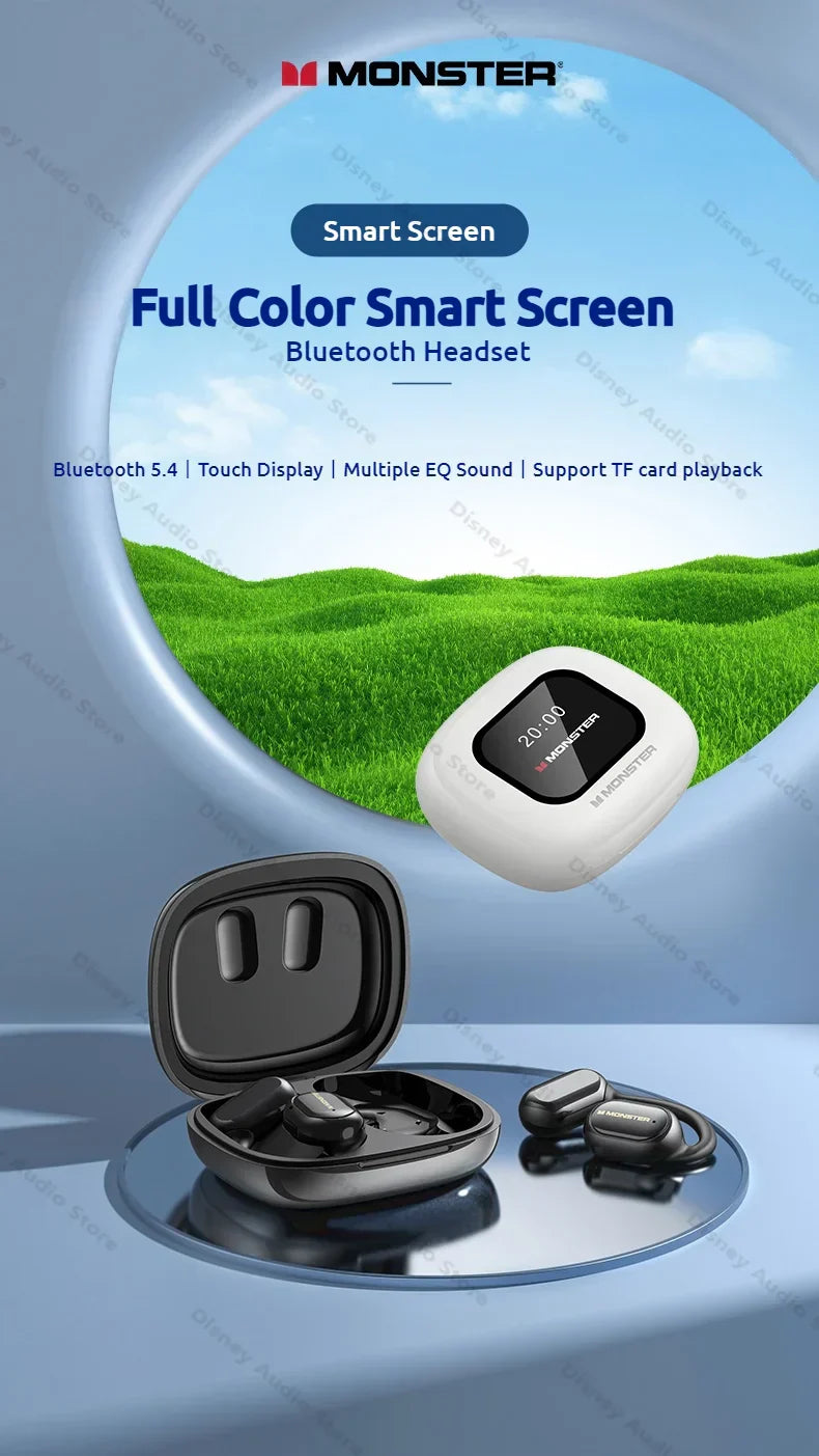 Wireless Open-Ear Sports Headphones β Bluetooth 5.4 + TF Card Support