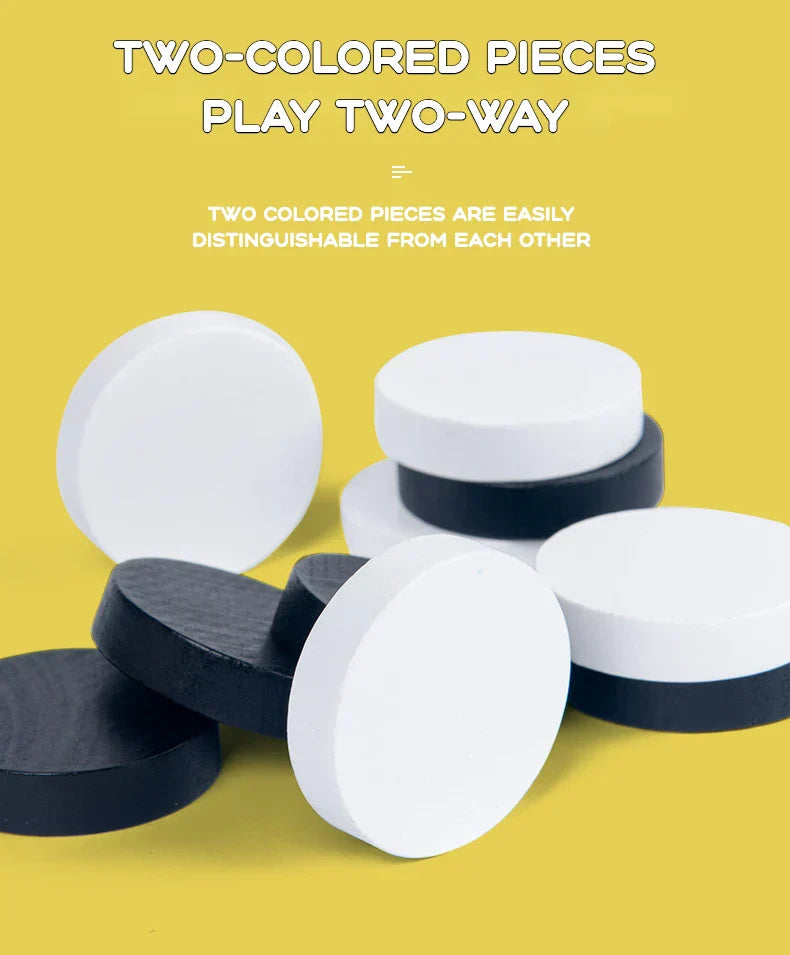 Fast Sling Puck Game β Wooden Table Battle for Kids & Parents