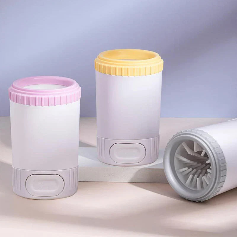 Dog Paw Washer โ Gentle Silicone Bristles for Mess-Free Cleaning